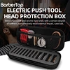 Portable Barber Carrying Case Premium Barbershop Suitcase Electric Push Toll Barber Briefcase